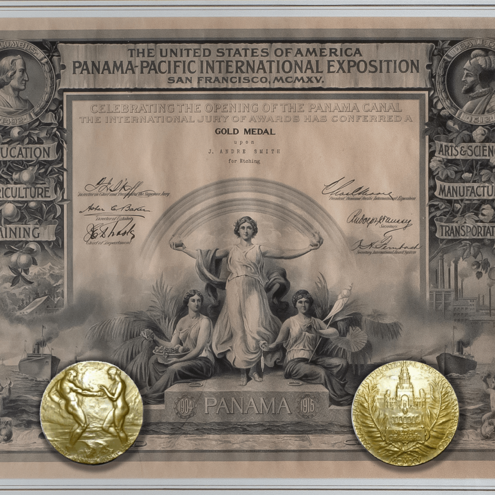 1915 printmaking award