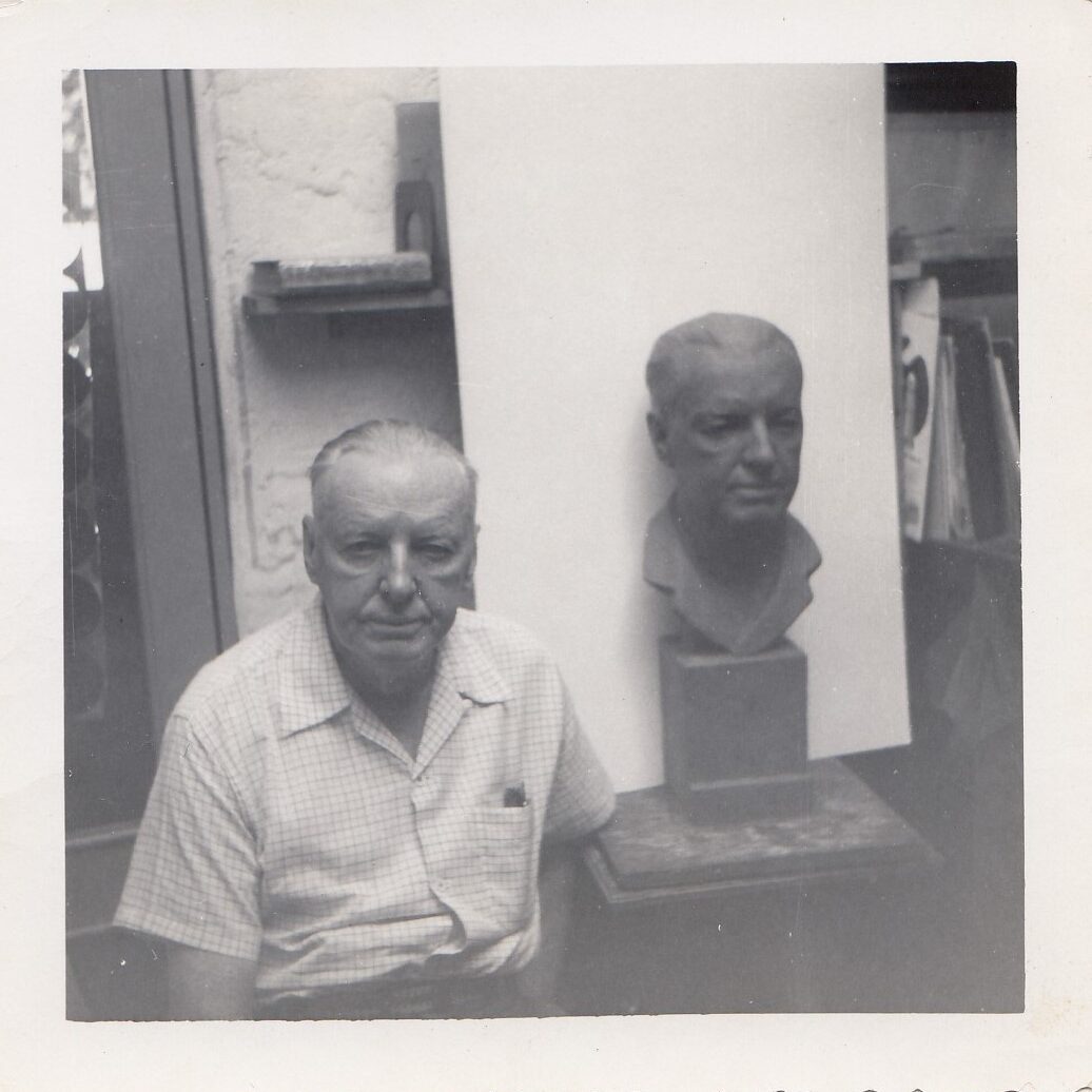 Andre Smith with bust